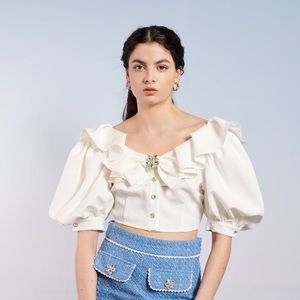 Sister Jane Tide Jewel Crop Top